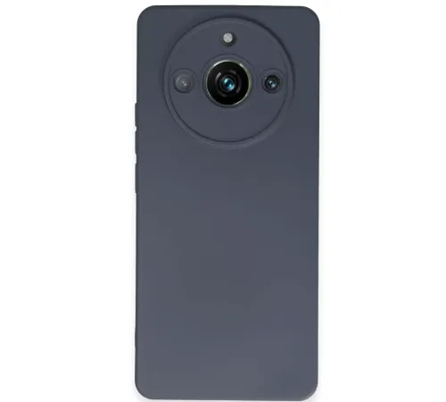 Realme 11 Pro Kılıf Nano içi Kadife Silikon - Gri