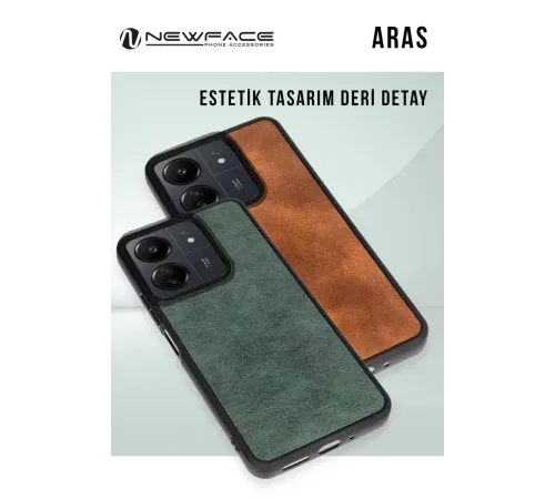 Apple iPhone 11 Kılıf Aras Deri Kapak - Koyu Yeşil