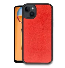 Apple iPhone 14 Kılıf Aras Deri Kapak - Kırmızı