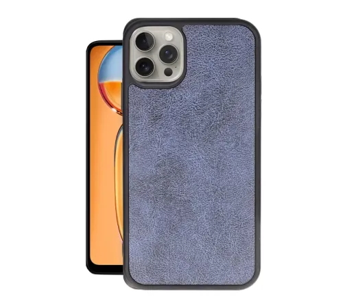 Apple iPhone 14 Pro Kılıf Aras Deri Kapak - Lacivert