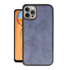 Apple iPhone 15 Pro Kılıf Aras Deri Kapak - Lacivert