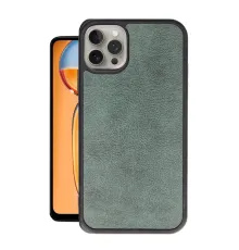 Apple iPhone 15 Pro Max Kılıf Aras Deri Kapak - Koyu Yeşil