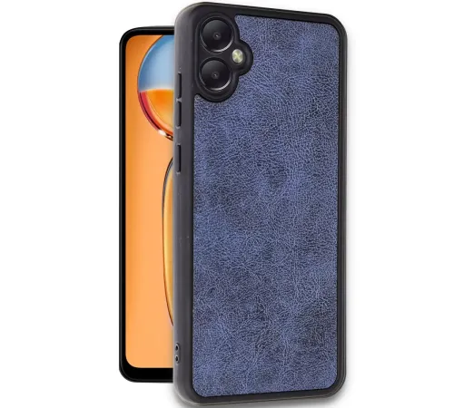 Samsung Galaxy A05 Kılıf Aras Deri Kapak - Lacivert