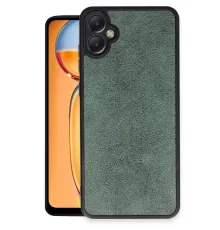 Samsung Galaxy A05 Kılıf Aras Deri Kapak - Koyu Yeşil