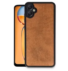 Samsung Galaxy A05 Kılıf Aras Deri Kapak - Taba