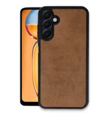 Samsung Galaxy A55 5G Kılıf Aras Deri Kapak - Taba