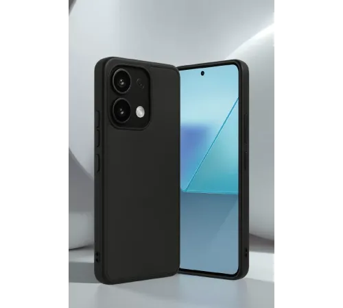 Xiaomi Redmi Note 13 4G Kılıf Aras Deri Kapak - Siyah