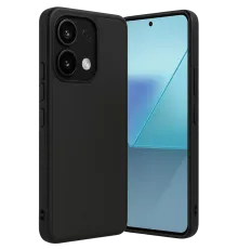 Xiaomi Redmi Note 13 4G Kılıf Aras Deri Kapak - Siyah