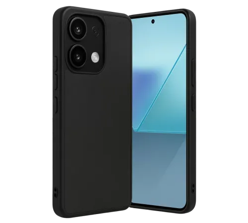 Xiaomi Redmi Note 13 4G Kılıf Aras Deri Kapak - Siyah