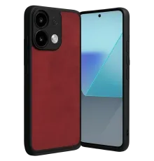 Xiaomi Redmi Note 13 Pro 4G Kılıf Aras Deri Kapak - Kırmızı