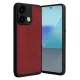 Xiaomi Redmi Note 13 Pro 4G Kılıf Aras Deri Kapak - Kırmızı