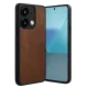 Xiaomi Redmi Note 13 Pro 4G Kılıf Aras Deri Kapak - Taba