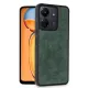 Xiaomi Redmi 13C Kılıf Aras Deri Kapak - Koyu Yeşil