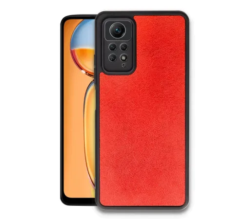 Xiaomi Redmi Note 12 Pro 4G Kılıf Aras Deri Kapak - Kırmızı