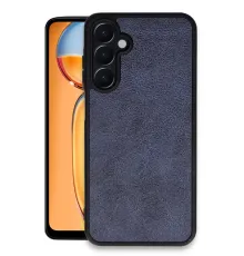 Samsung Galaxy M15 Kılıf Aras Deri Kapak - Lacivert