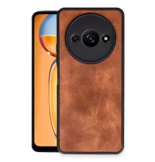 Xiaomi Redmi A3 4G Kılıf Aras Deri Kapak - Taba