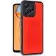 Realme Note 50 4G Kılıf Aras Deri Kapak - Kırmızı