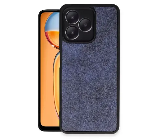 Realme Note 50 4G Kılıf Aras Deri Kapak - Lacivert