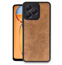 Realme Note 50 4G Kılıf Aras Deri Kapak - Taba