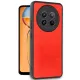 Realme 12 5G Kılıf Aras Deri Kapak - Kırmızı