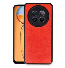Realme 12 5G Kılıf Aras Deri Kapak - Kırmızı