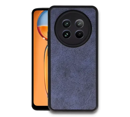 Realme 12 5G Kılıf Aras Deri Kapak - Lacivert