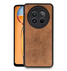 Realme 12 5G Kılıf Aras Deri Kapak - Taba