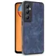 Realme C65 Kılıf Aras Deri Kapak - Lacivert