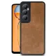 Realme C65 Kılıf Aras Deri Kapak - Taba