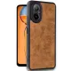 Realme 12 Lite Kılıf Aras Deri Kapak - Taba