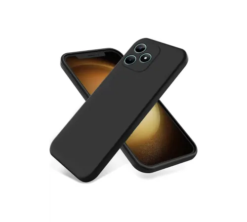 Realme Note 50 4G Kılıf First Silikon - Siyah