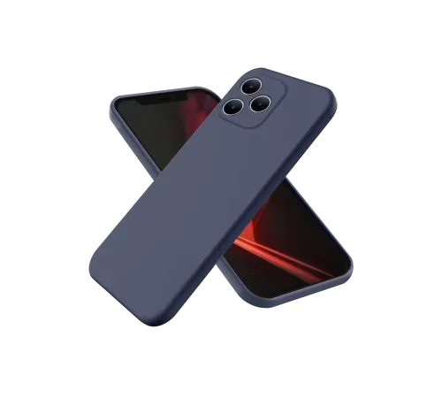 Realme Note 50 4G Kılıf First Silikon - Lacivert