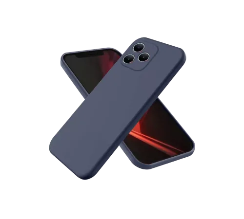 Realme Note 50 4G Kılıf First Silikon - Lacivert