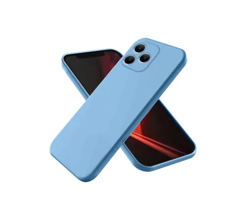 Realme Note 50 4G Kılıf First Silikon - Mavi
