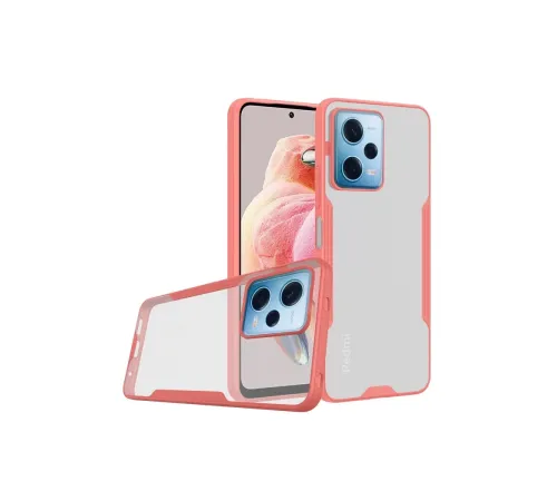 Xiaomi Redmi Note 12 5G Kılıf Platin Silikon - Pembe