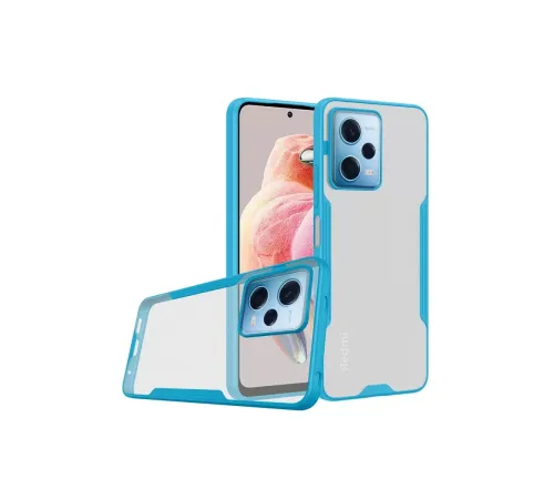 Xiaomi Redmi Note 12 5G Kılıf Platin Silikon - Mavi