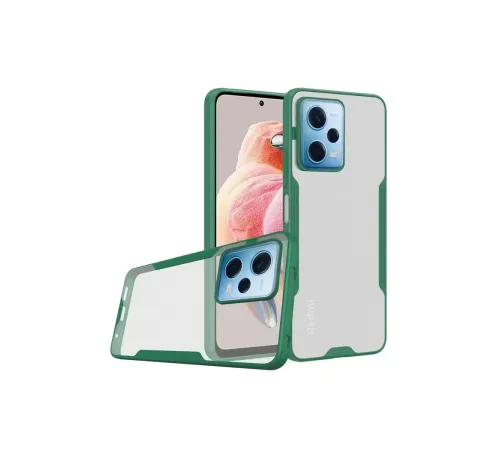 Xiaomi Redmi Note 12 5G Kılıf Platin Silikon - Yeşil