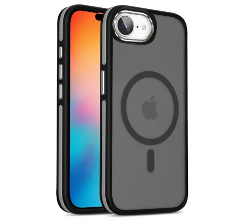iPhone 16E Winner Magsafe Kapak - Siyah