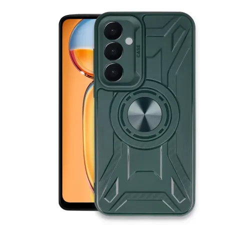 Samsung Galaxy A15 4G Kılıf Lincoln Silikon - Koyu Yeşil