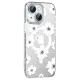 Apple iPhone 14 Floral Magsafe Kapak - Beyaz