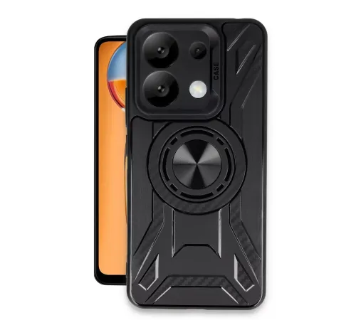 Xiaomi Redmi Note 13 4G Kılıf Lincoln Silikon - Siyah