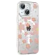Apple iPhone 14 Floral Magsafe Kapak - Pembe