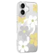 Apple iPhone 16 Floral Magsafe Kapak - Sarı