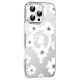 Apple iPhone 16 Pro Max Floral Magsafe Kapak - Beyaz