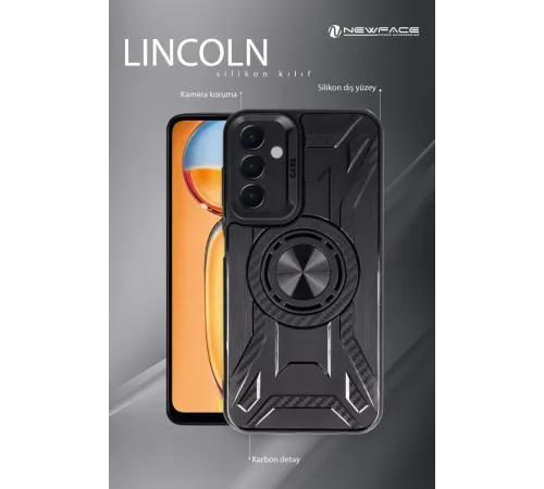 Xiaomi Redmi 13C Kılıf Lincoln Silikon - Koyu Yeşil