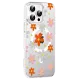 Apple iPhone 16 Pro Max Floral Magsafe Kapak - Turuncu