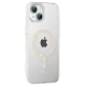 Apple iPhone 14 Move Taşlı Magsafe Kapak - Pembe