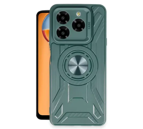 General Mobile Era 30 Kılıf Lincoln Silikon - Koyu Yeşil