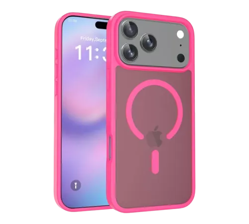 Apple iPhone 17 Pro Jota Magsafe Kapak - Rose