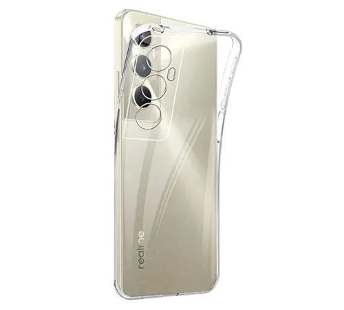 Realme C65 Kılıf Lüx Şeffaf Silikon